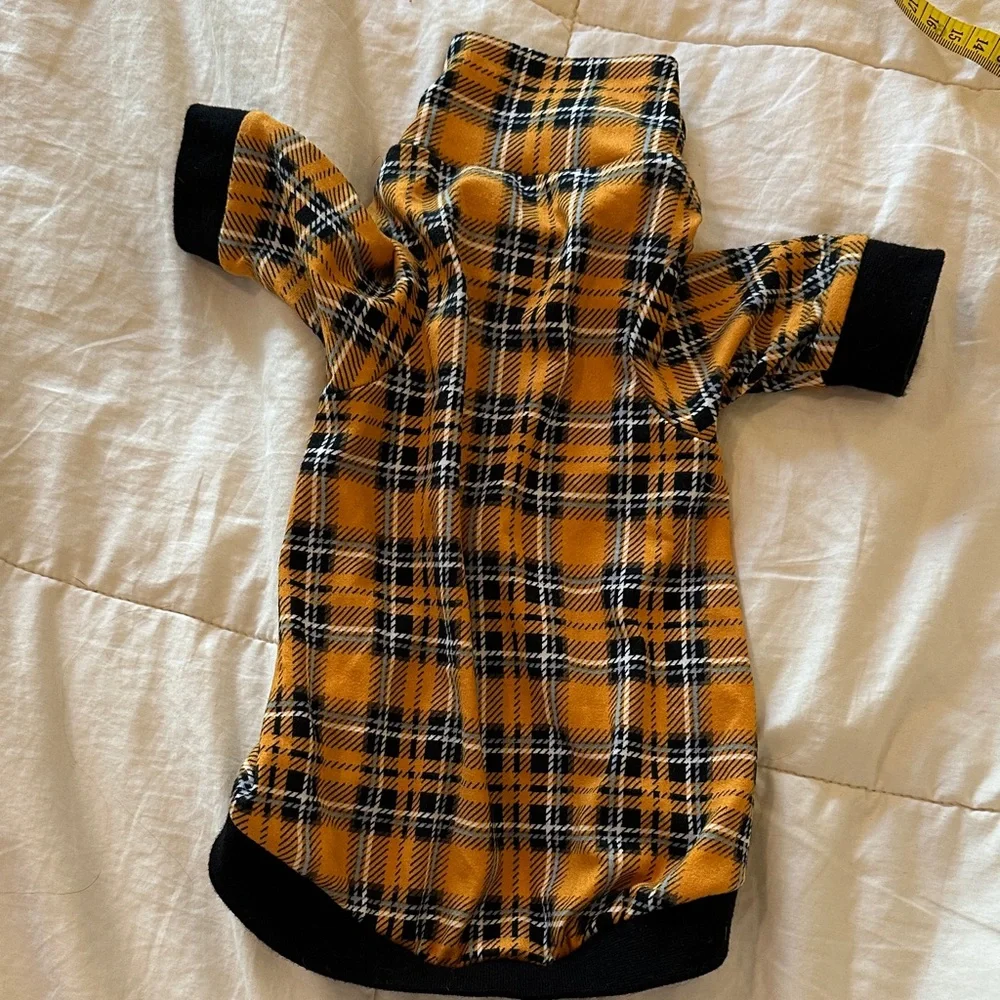 Plaid Cat/Dog Sweater